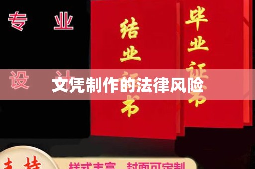 普定文凭制作的法律风险