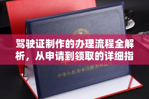 普定驾驶证制作的办理流程全解析，从申请到领取的详细指南