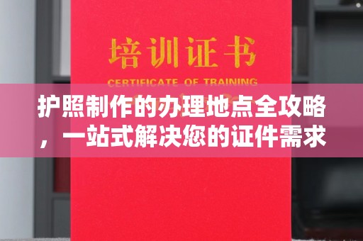 普定护照制作的办理地点全攻略，一站式解决您的证件需求