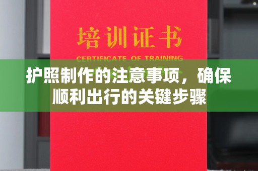普定护照制作的注意事项，确保顺利出行的关键步骤
